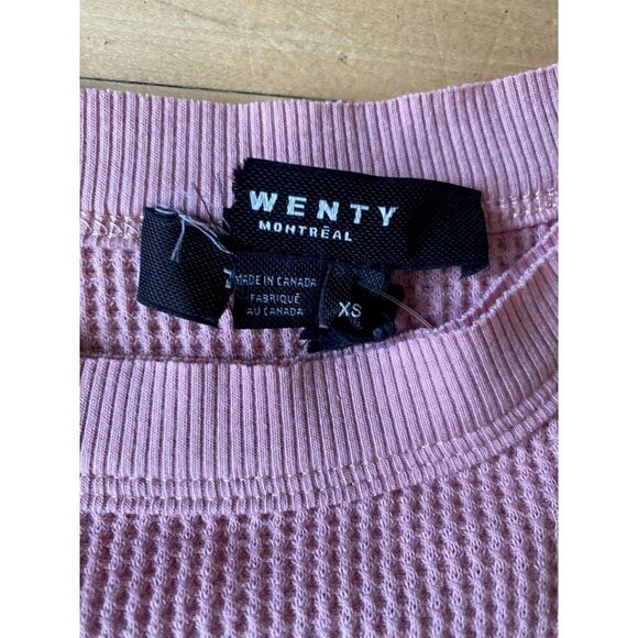 TWENTY Montreal 2 Piece Set Sz XSmall BNWOT Thermal Waffle Jogger - Picture 5 of 9